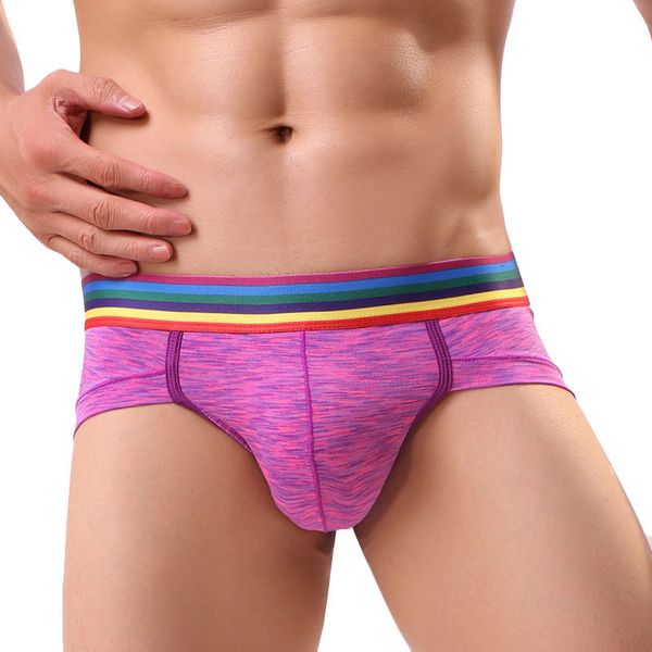 soutong color yarn men's triangle underwear soft and comfortable youth pants, Black;white 
soutong color yarn men's triangle underwear soft and comfortable youth pants, Black;white