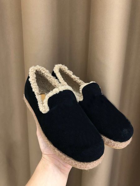 winter casual shoes women textured wool loafer fabrics rubber midsole flat home shoe lady check tweed walking loafers with box quality, Black
winter casual shoes women textured wool loafer fabrics rubber midsole flat home shoe lady check tweed walking loafers with box quality, Black