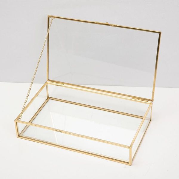 jewelry display box glass dustproof storage rectangular retro transparent ring boxes & bins
jewelry display box glass dustproof storage rectangular retro transparent ring boxes & bins