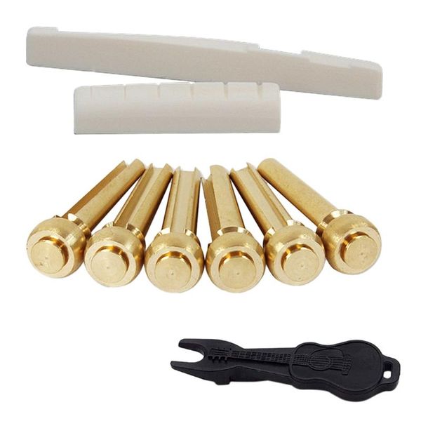 acoustic guitar string end nut bridge saddle abalone pins replacements set (brass & bone nut) outdoor pads
acoustic guitar string end nut bridge saddle abalone pins replacements set (brass & bone nut) outdoor pads