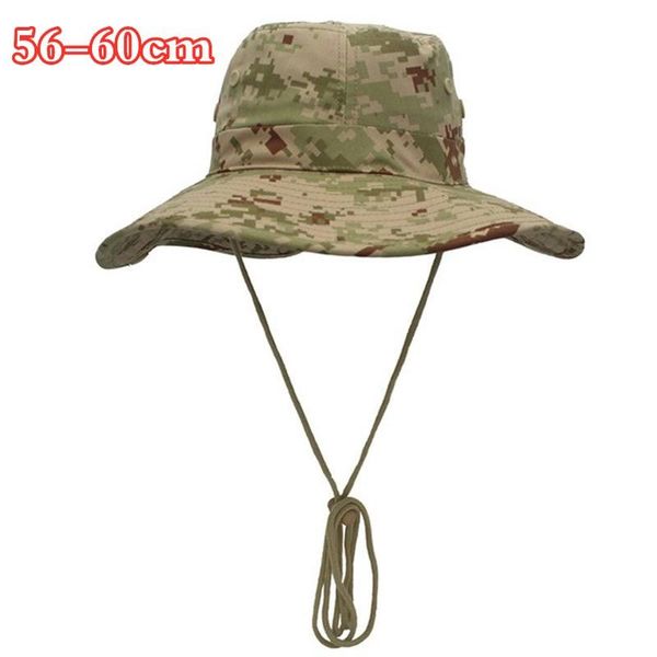 to 60cm army fan camouflage tactical cap summer sunscreen breathable outdoor hiking travel sport hat adjustable fisherman hats, Black;white
to 60cm army fan camouflage tactical cap summer sunscreen breathable outdoor hiking travel sport hat adjustable fisherman hats, Black;white