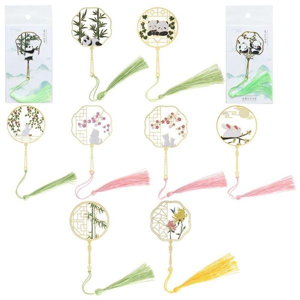 bookmark 14 models retro chinese style exquisite hollow creative metal with tassel small gift souvenir art accessories
bookmark 14 models retro chinese style exquisite hollow creative metal with tassel small gift souvenir art accessories