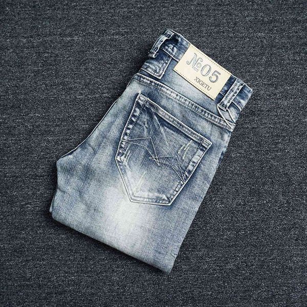jeans italian vintage fashion retro light blue slim fit ripped men streetwear hip hop designer jeans homme
jeans italian vintage fashion retro light blue slim fit ripped men streetwear hip hop designer jeans homme