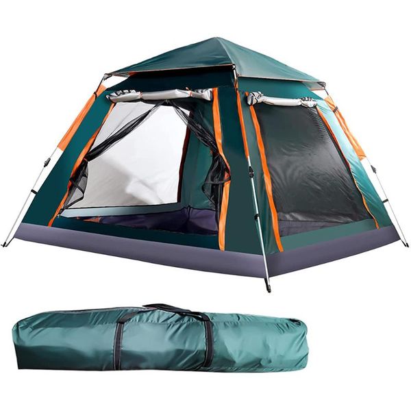 tents and shelters 3-4-person waterproof up camping tent with rainfly instant portable carring bag
tents and shelters 3-4-person waterproof up camping tent with rainfly instant portable carring bag