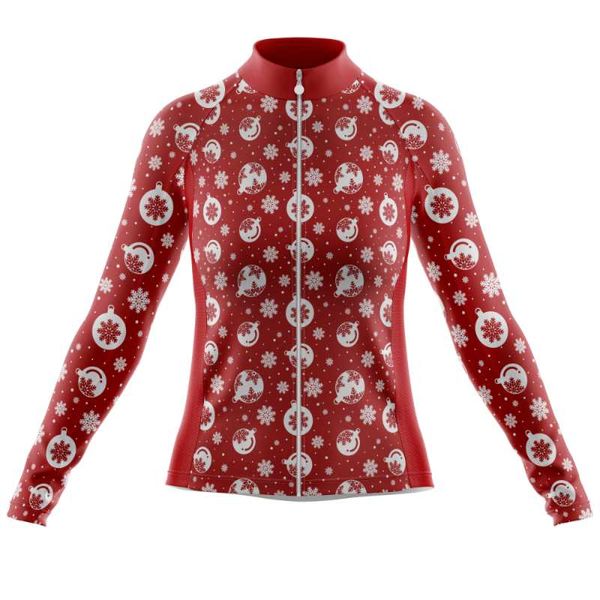 christmas women cycling shirt snowflake print long sleeve bike jersey red riding clothing,tyz520-02 racing jackets, Black;red
christmas women cycling shirt snowflake print long sleeve bike jersey red riding clothing,tyz520-02 racing jackets, Black;red