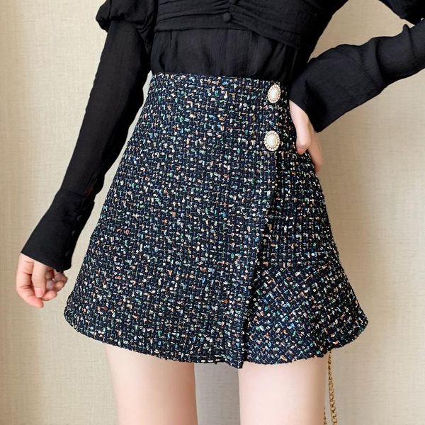 skirts 2021 autumn & winter arrival a-line skirt small fragrance mini wild high waist bag hip hair short, Black
skirts 2021 autumn & winter arrival a-line skirt small fragrance mini wild high waist bag hip hair short, Black