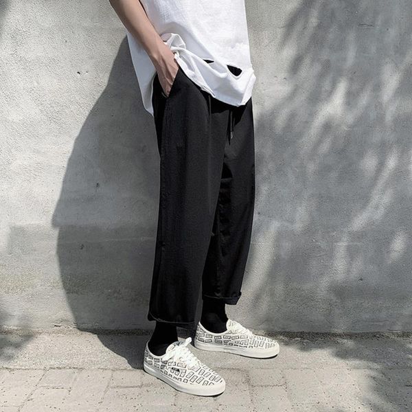 men's pants summer multicolor casual fashion wide-leg men streetwear loose hip-hop straight mens trousers m-3xl, Black
men's pants summer multicolor casual fashion wide-leg men streetwear loose hip-hop straight mens trousers m-3xl, Black
