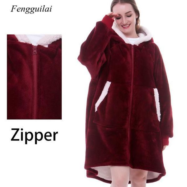 women's hoodies & sweatshirts oversized hoodie blanket with sleeves sweatshirt plaid winter fleece hoody women pocket female hooded swe, Black
women's hoodies & sweatshirts oversized hoodie blanket with sleeves sweatshirt plaid winter fleece hoody women pocket female hooded swe, Black