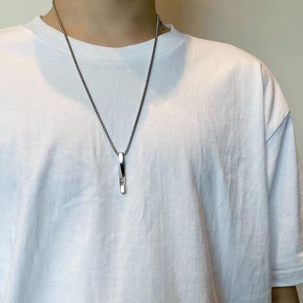 pendant necklaces cross long necklace stainless steel chain goth fashion men pink trendy simple titanium mens jewellery gift, Silver
pendant necklaces cross long necklace stainless steel chain goth fashion men pink trendy simple titanium mens jewellery gift, Silver
