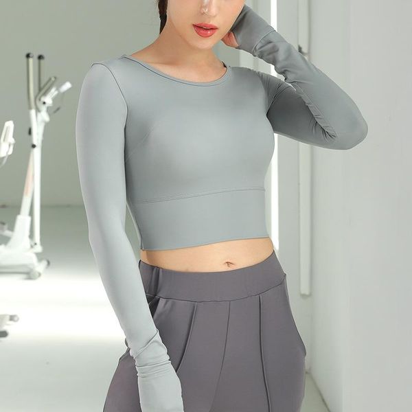 yoga outfits seamless shirts women elastic thumb hole fitness running long sleeve sports t gym workout tight crop top, White;red
yoga outfits seamless shirts women elastic thumb hole fitness running long sleeve sports t gym workout tight crop top, White;red