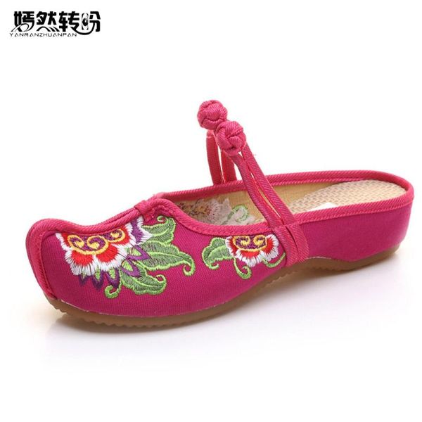 vintage women shoes thailand style linen classis chinese embroidered old beijing flowers sandals slippers size 35-41, Black
vintage women shoes thailand style linen classis chinese embroidered old beijing flowers sandals slippers size 35-41, Black
