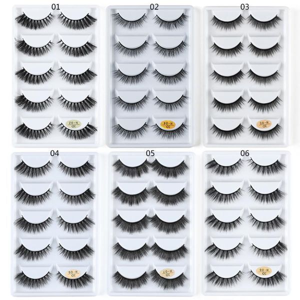 pairs 3d long thick false eyelashes soft faux mink hair lashes extension handmade criss cross messy beauty makeup tools1
pairs 3d long thick false eyelashes soft faux mink hair lashes extension handmade criss cross messy beauty makeup tools1