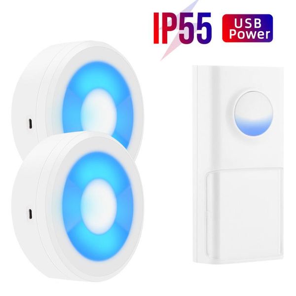 smart home control usb powered ip55 waterproof wireless doorbell door bell ring chime call 433mhz led night light plug-free
smart home control usb powered ip55 waterproof wireless doorbell door bell ring chime call 433mhz led night light plug-free
