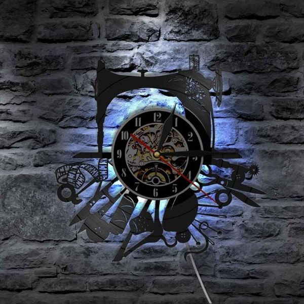 wall clocks sewing machine clock tailor shop quilting and sew time record the label sign designer gift
wall clocks sewing machine clock tailor shop quilting and sew time record the label sign designer gift