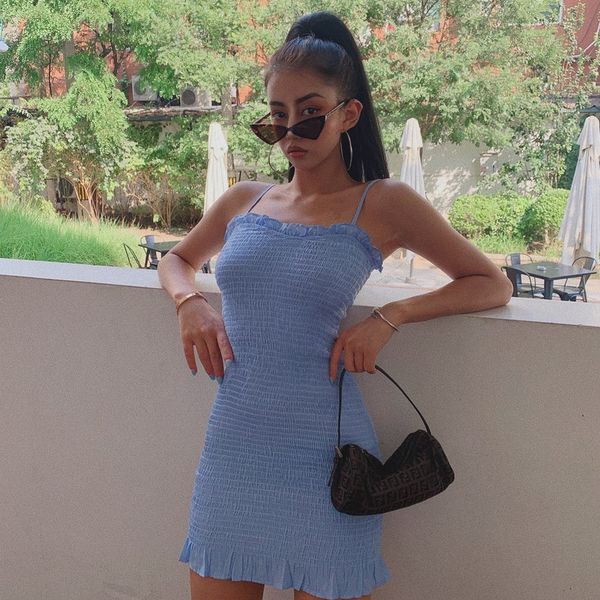 2021 summer dresses light pleated short strapless wrap dress ruffled tight-fitting hip mini slip dress blueswimwear bathing suits swims, Black;gray
2021 summer dresses light pleated short strapless wrap dress ruffled tight-fitting hip mini slip dress blueswimwear bathing suits swims, Black;gray