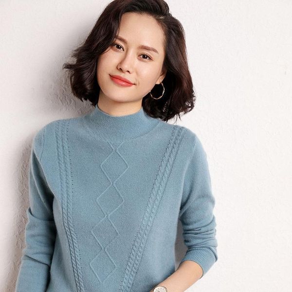 women's sweaters smepvrg autumn cashmere sweater women and pullovers long sleeve turtleneck fit female pullover knitted jumper, White;black
women's sweaters smepvrg autumn cashmere sweater women and pullovers long sleeve turtleneck fit female pullover knitted jumper, White;black