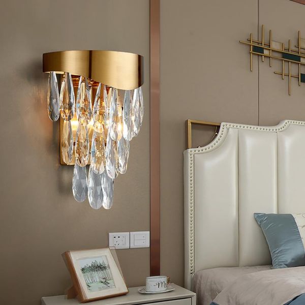 wall lamp yoogee luxury kitchen tear crystal indoor lighting sconces light led bedside lights for home decor
wall lamp yoogee luxury kitchen tear crystal indoor lighting sconces light led bedside lights for home decor