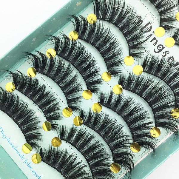 false eyelashes 5/8/10pairs 3d faux mink soft hair natural messy eye lashes maquiagem makeup
false eyelashes 5/8/10pairs 3d faux mink soft hair natural messy eye lashes maquiagem makeup