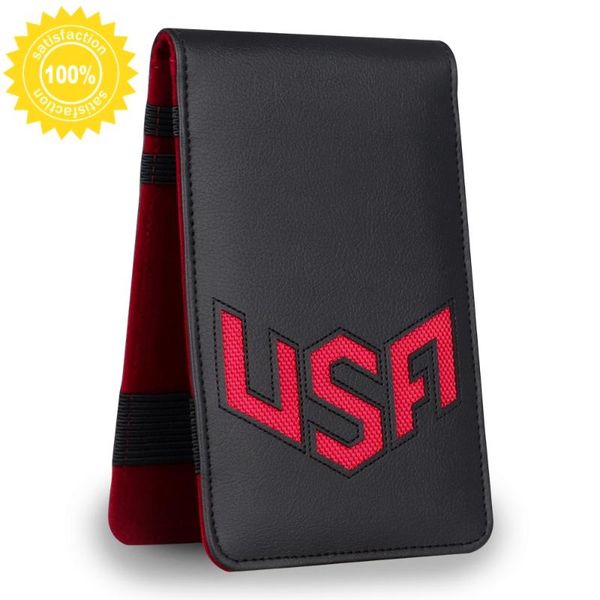 golf scorecard yardage book holder cover usa pattern leather with pen hole complete set of clubs
golf scorecard yardage book holder cover usa pattern leather with pen hole complete set of clubs