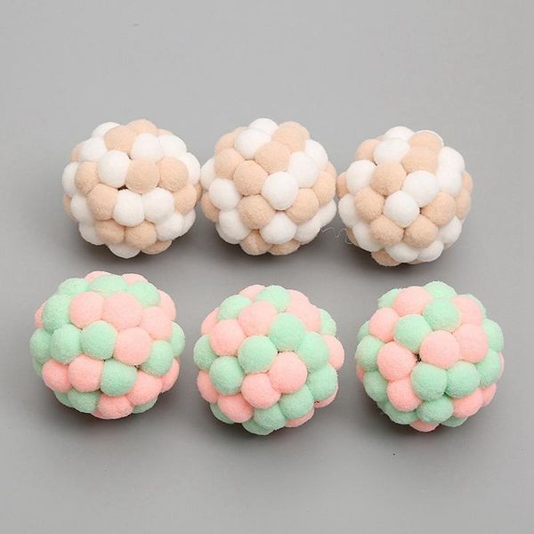 cat toys interactive pet exercise toy for pressure relief set supplies plush bell ball (3 pieces) with gift box
cat toys interactive pet exercise toy for pressure relief set supplies plush bell ball (3 pieces) with gift box