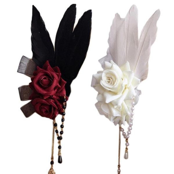 hair clips & barrettes lolita feather lace barrette rose big bows clip po props stage show gift, Golden;silver
hair clips & barrettes lolita feather lace barrette rose big bows clip po props stage show gift, Golden;silver