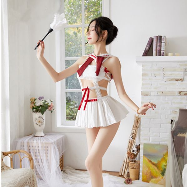 perspective underwear lace maid uniform hollow out temptation suit, Red;black
perspective underwear lace maid uniform hollow out temptation suit, Red;black