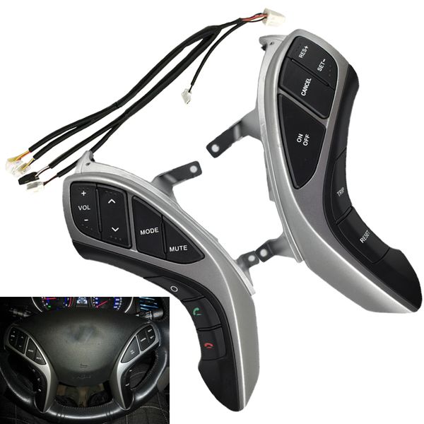 switch seven colors backlight, switching car cruise control steering wheel buttons for hyundai elantra 2012-2015 i30
switch seven colors backlight, switching car cruise control steering wheel buttons for hyundai elantra 2012-2015 i30