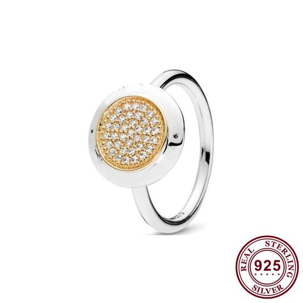 100% 925 sterling silver pan ring shiny round gold with crystal for women wedding party gift fashion jewelry cluster rings, Golden;silver
100% 925 sterling silver pan ring shiny round gold with crystal for women wedding party gift fashion jewelry cluster rings, Golden;silver