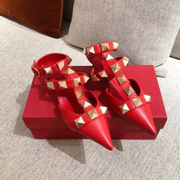 2021ss women true leather stud slippers with heels t-strap sandal spring summer high heels rivets colors slippers ladies party shoes size, Black
2021ss women true leather stud slippers with heels t-strap sandal spring summer high heels rivets colors slippers ladies party shoes size, Black