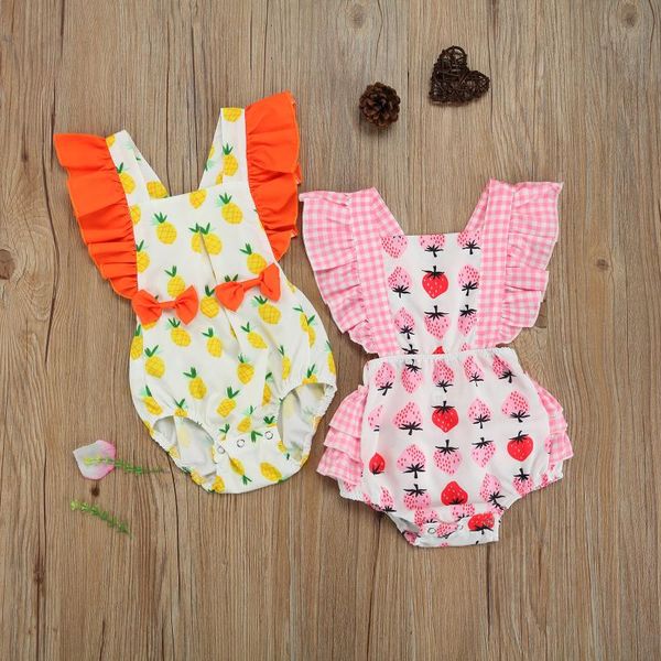 rompers 2021 breathable baby girls romper, sweet style infant summer creative strawberry/pineapple printing sleeve jumpsuit, Blue
rompers 2021 breathable baby girls romper, sweet style infant summer creative strawberry/pineapple printing sleeve jumpsuit, Blue
