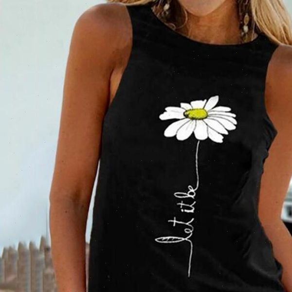 women camis daisy printed tank casual sleeveless o neck bandages summer shirts dames kleding plus size, White
women camis daisy printed tank casual sleeveless o neck bandages summer shirts dames kleding plus size, White
