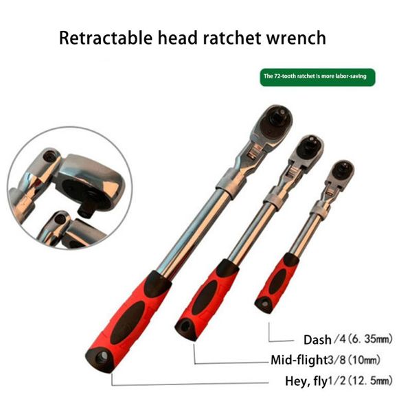 hand tools 1/4 1/2 3/8 inch 72 teeth ratchet spanner can adjust 90 degrees scaffold handle wrench automatic release fast
hand tools 1/4 1/2 3/8 inch 72 teeth ratchet spanner can adjust 90 degrees scaffold handle wrench automatic release fast