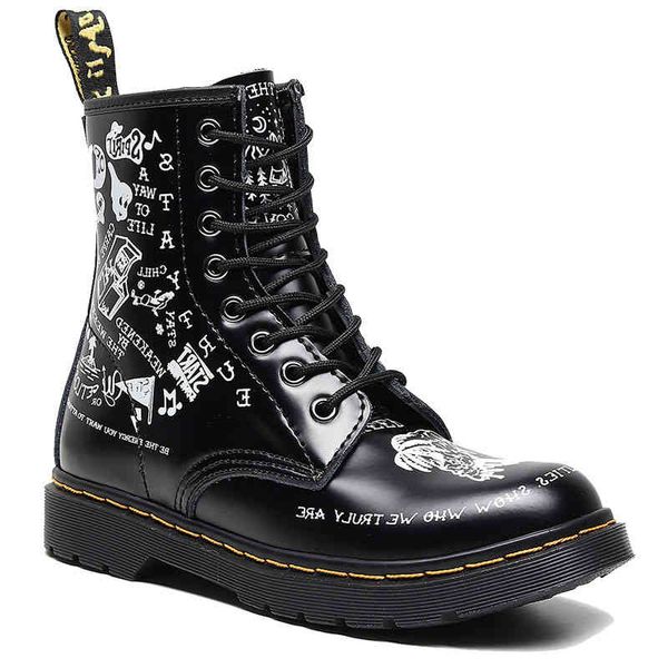 dress shoes high-leather boots in the midst of women personality hard skull short graffiti toe round shoes motorcycle mx15, Black
dress shoes high-leather boots in the midst of women personality hard skull short graffiti toe round shoes motorcycle mx15, Black