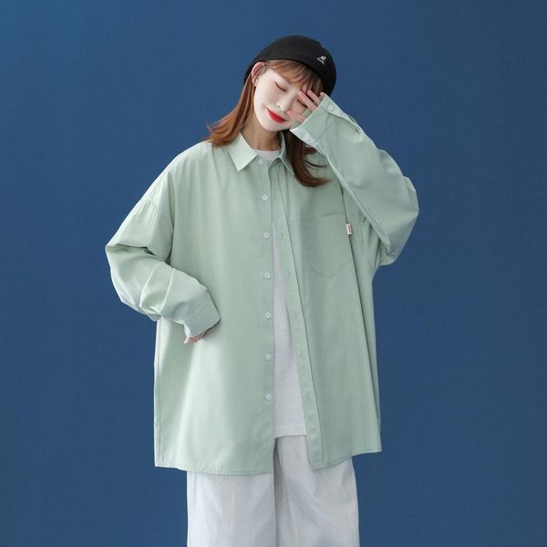 men's dress shirts pink shirt female 2021 design sense of minority loose korean fashion student harajuku casual and versatile, White;black
men's dress shirts pink shirt female 2021 design sense of minority loose korean fashion student harajuku casual and versatile, White;black
