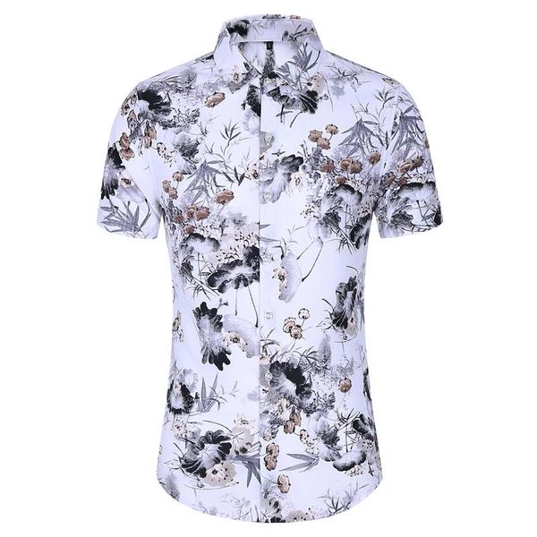 shirt men trendy handsome youth plus size mens short sleeve casual shirts fashion social party dress blouse arrival men's, White;black
shirt men trendy handsome youth plus size mens short sleeve casual shirts fashion social party dress blouse arrival men's, White;black