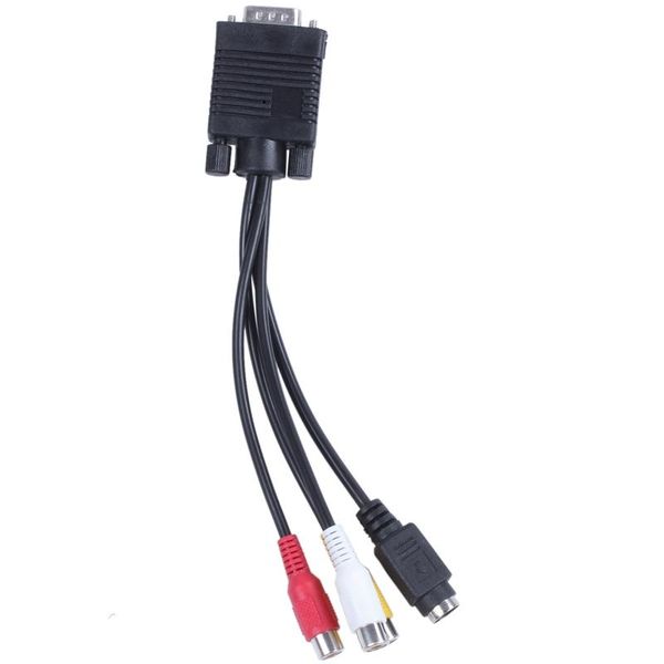 audio cables & connectors 8 inch vga male to 3 rca s-video female av video cable adapter
audio cables & connectors 8 inch vga male to 3 rca s-video female av video cable adapter
