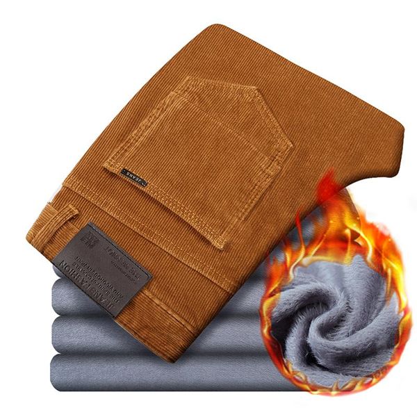 winter men warm corduroy plus velvet casual pants business fashion classic style thicken stretch trousers male brand khaki men's, Black
winter men warm corduroy plus velvet casual pants business fashion classic style thicken stretch trousers male brand khaki men's, Black