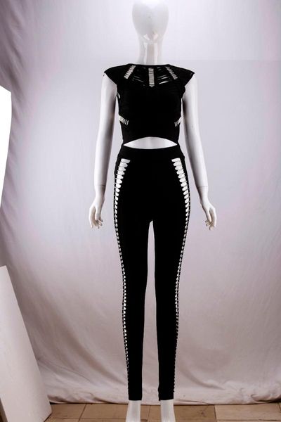 women's jumpsuits & rompers 2021 women black round neck sleeveless collar tailored elegant party bodycon, Black;white
women's jumpsuits & rompers 2021 women black round neck sleeveless collar tailored elegant party bodycon, Black;white