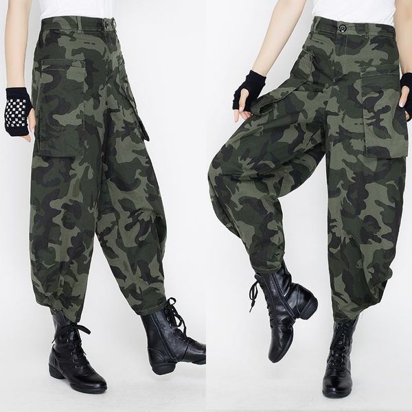 women's pants & capris women street camouflage 2021 loose military high waist pant girl orange camo trousers female cargo harem, Black;white
women's pants & capris women street camouflage 2021 loose military high waist pant girl orange camo trousers female cargo harem, Black;white