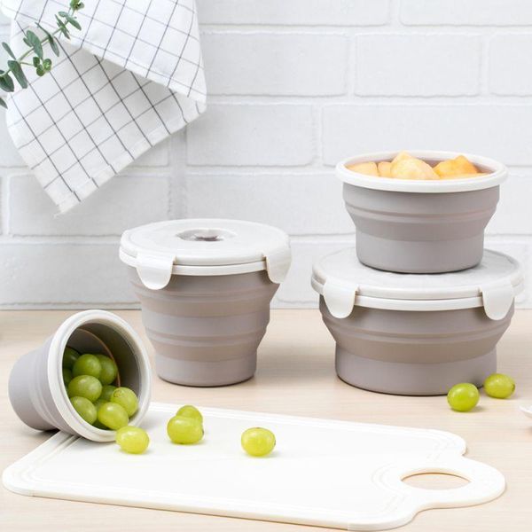 folding lunch box grade silicone microwave heating bowl refrigerator preservation 660ml travel camping dinnerware sets
folding lunch box grade silicone microwave heating bowl refrigerator preservation 660ml travel camping dinnerware sets