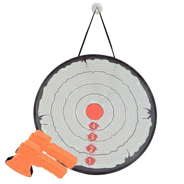 foam axe throwing game set for kids and with 2 axes safe dart board games toy competition indoor outdoor fishing accessories
foam axe throwing game set for kids and with 2 axes safe dart board games toy competition indoor outdoor fishing accessories