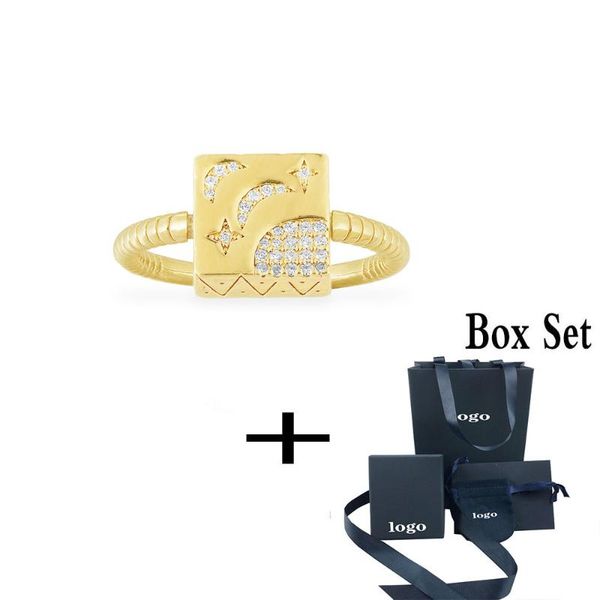 cluster rings 2021fashion star moon ring jewelry pearl shiny charming luxury personality charm lady temperament romantic, Golden;silver
cluster rings 2021fashion star moon ring jewelry pearl shiny charming luxury personality charm lady temperament romantic, Golden;silver