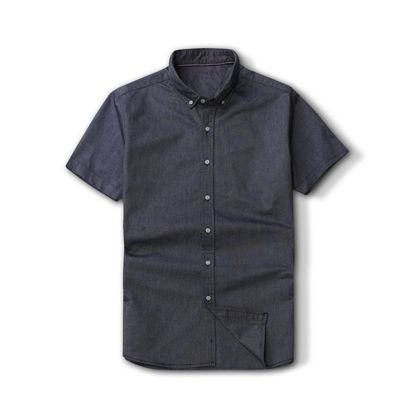 man 100% thick cotton camisa masculina men short sleeve dress shirts fashion casual hombre men's, White;black
man 100% thick cotton camisa masculina men short sleeve dress shirts fashion casual hombre men's, White;black
