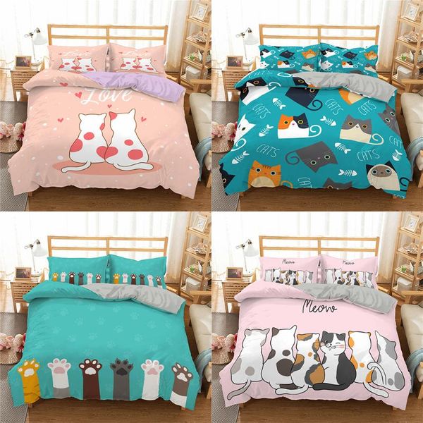 bedding sets lovely cute cats set cartoon cat duvet cover 2/3pcs printing home textile bed quilt kid size bedspread
bedding sets lovely cute cats set cartoon cat duvet cover 2/3pcs printing home textile bed quilt kid size bedspread