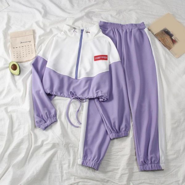 autumn two piece short women tracksuits set tracksuit long sleeve zipper pullover and elastic waist pant streetwear casual lady, Gray
autumn two piece short women tracksuits set tracksuit long sleeve zipper pullover and elastic waist pant streetwear casual lady, Gray