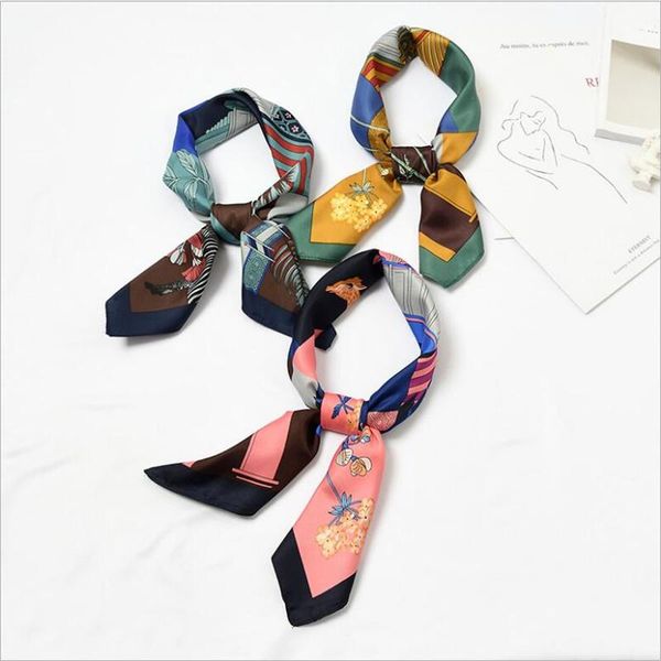 scarves 70x70cm floral tree print women twill silk patchwork scarf spring small square headband hijab neck ties shawls, Blue;gray
scarves 70x70cm floral tree print women twill silk patchwork scarf spring small square headband hijab neck ties shawls, Blue;gray