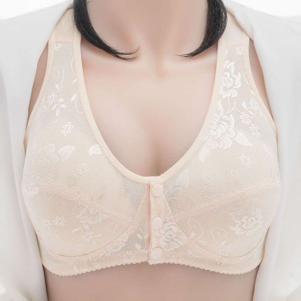 lingerie girl front button bra of the pure cotton vest type middle-aged and old people's underwear without steel ring, Black;pink
lingerie girl front button bra of the pure cotton vest type middle-aged and old people's underwear without steel ring, Black;pink