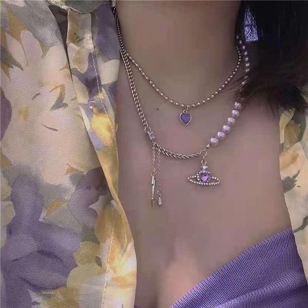 pendant necklaces purple crystal rhinestone pearl universe planet love heart shaped necklace girl gifts for women fine jewelry, Silver
pendant necklaces purple crystal rhinestone pearl universe planet love heart shaped necklace girl gifts for women fine jewelry, Silver