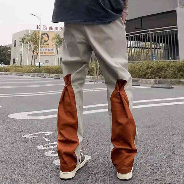 men's pants high street color block pockets straight line cargo pants of men cordon oversize casual harajuku overalls loose, Black
men's pants high street color block pockets straight line cargo pants of men cordon oversize casual harajuku overalls loose, Black