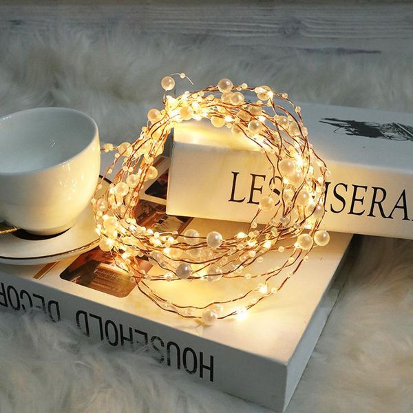 5m 50led pearl wire copper string light christmas valentine wedding decoration for home party mariage garland
5m 50led pearl wire copper string light christmas valentine wedding decoration for home party mariage garland